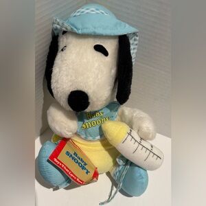 Vintage 1980’s Baby Snoopy Plush Knickerbocker with Tags Charlie Brown Peanuts